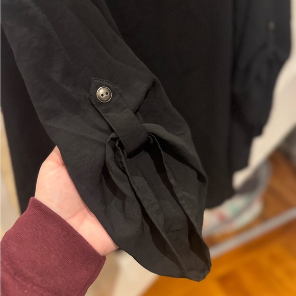 Maurice’s Elegant Black Women's Top - Picture 2 of 2